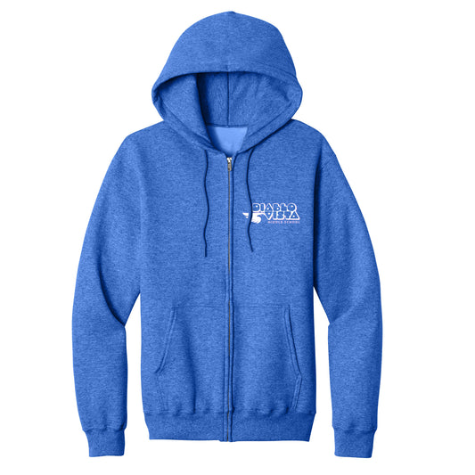 Diablo Vista Bubble Collection - Flo Blue Zip-up hoodies