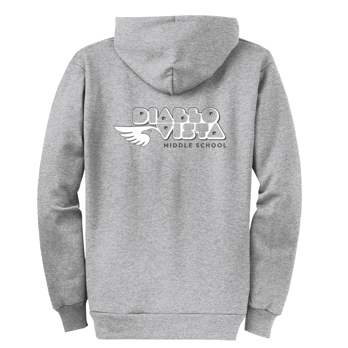 Diablo Vista Bubble Collection - Gray Zip-up hoodies