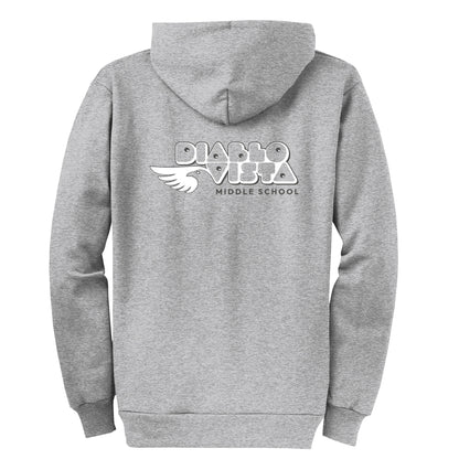 Diablo Vista Bubble Collection - Gray Zip-up hoodies