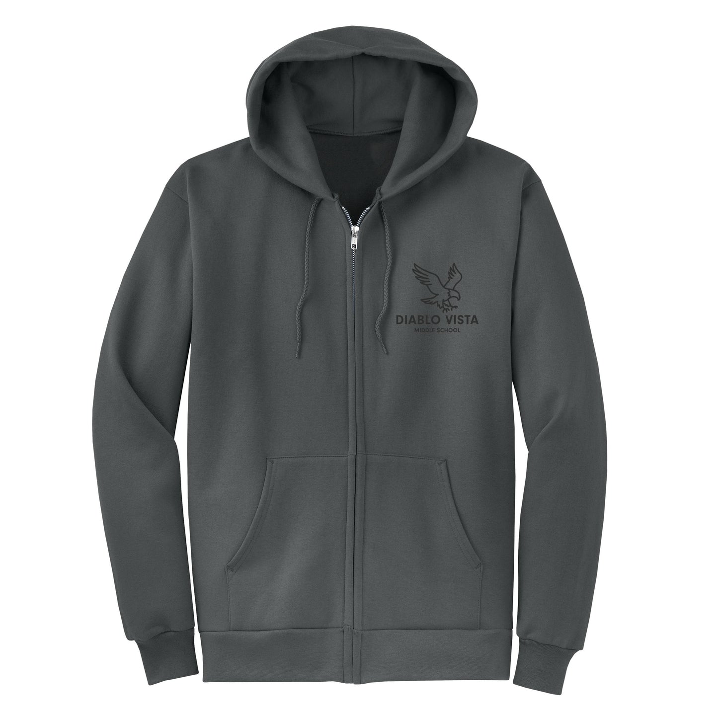 Diablo Vista Eagle Collection - Pepper Zip-up Hoodie