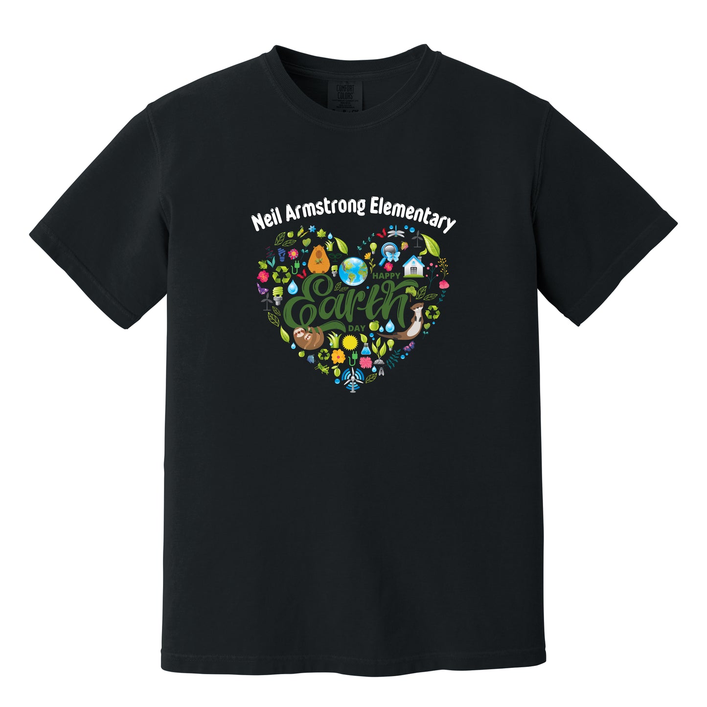 Earth Day shirt - Black