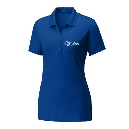 Eden Core Collection - Women's performance polo (Personalization option)