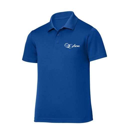 Eden Core Collection - Youth performance polo (Personalization option)