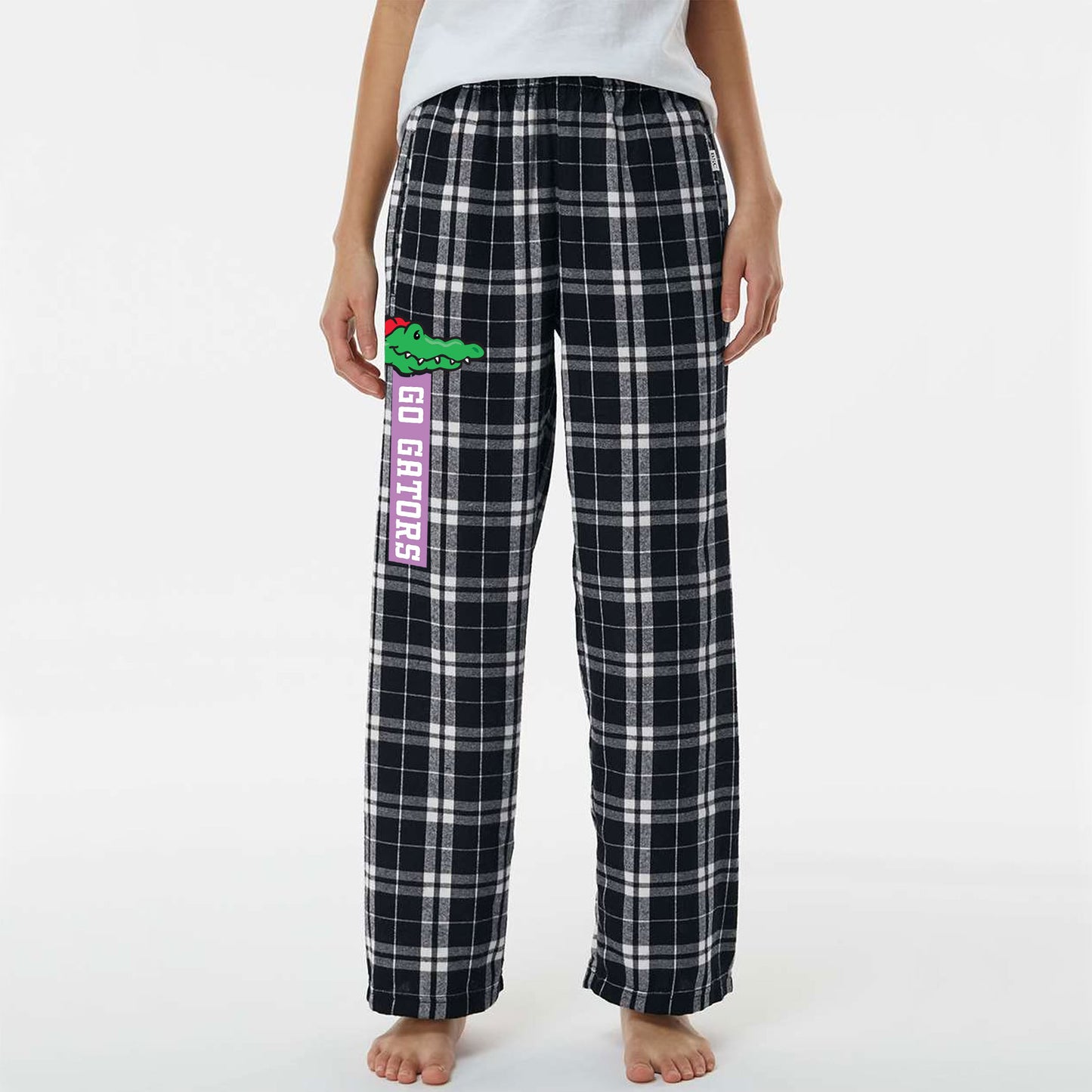 Golden View Go Gators Collection - Unisex Flannel Pajama Pants