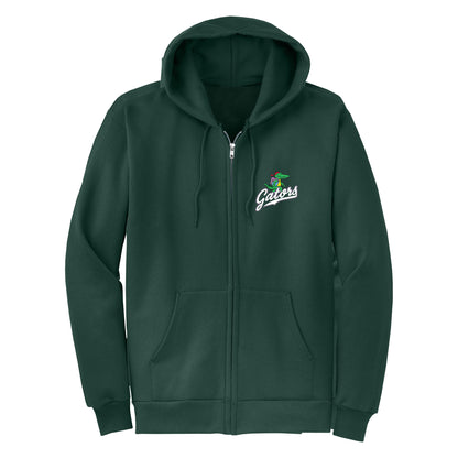 Golden View Classic Collection - Green Zip-up hoodie