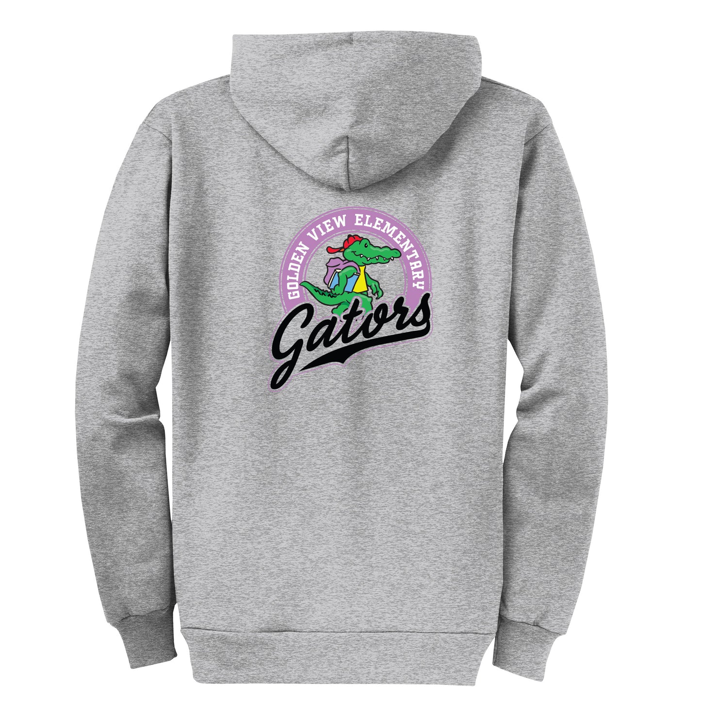 Golden View Classic Collection - Gray Zip-up hoodie