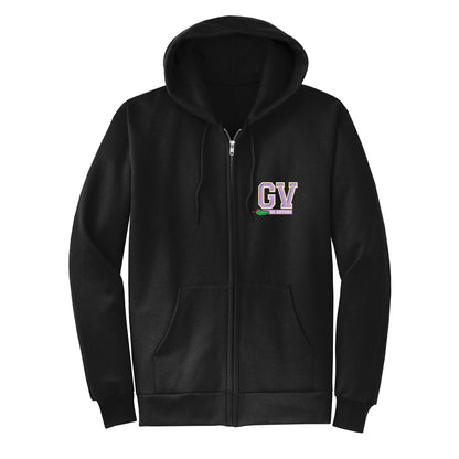 Golden View Go Gators Collection - Black Zip-up hoodie