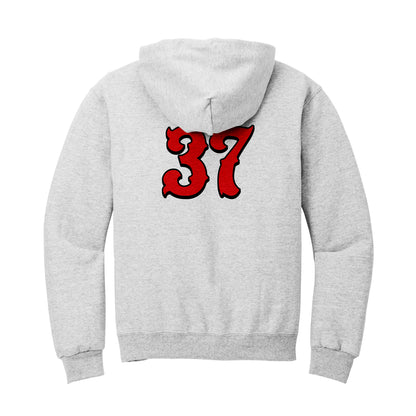 Smoke Fastpitch - Unisex Pill-Resistant Fleece Hoodie