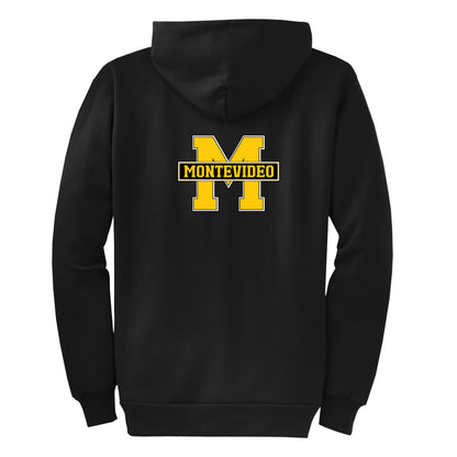 Insignia Collection Black Zip-Up Hoodie