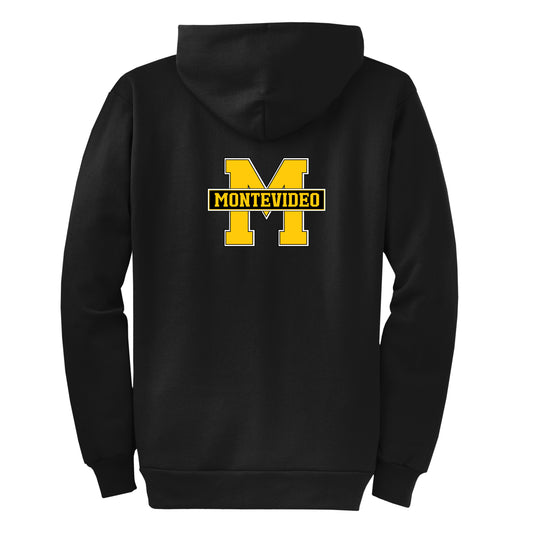 Insignia Collection Black Zip-Up Hoodie