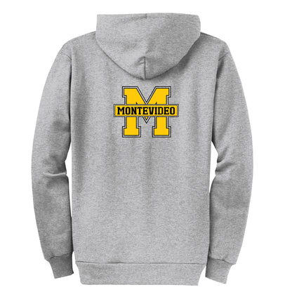 Insignia Collection Grey Zip-Up Hoodie