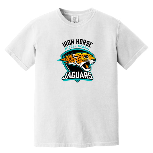 Iron Horse Core Comfort Color white tee