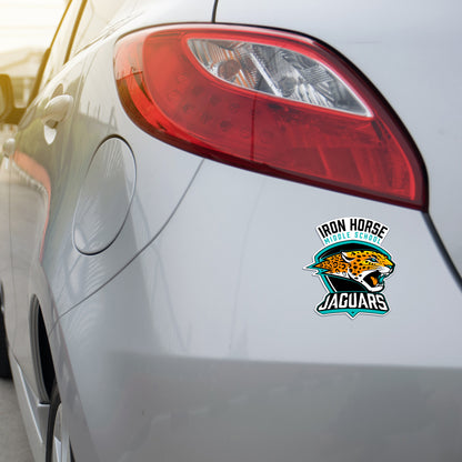 Iron Horse Jaguars car magnet