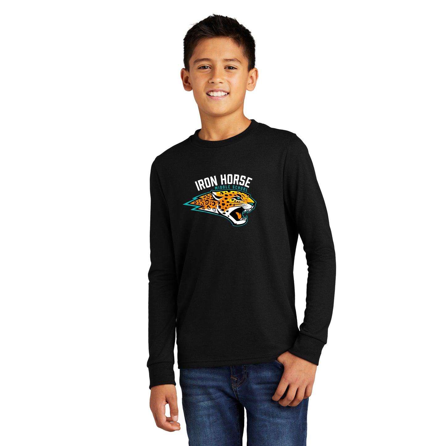 Iron Horse Insignia Tri-blend Long Sleeve Tee Variant