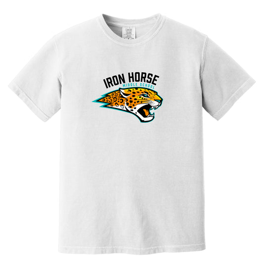 Iron Horse Insignia Comfort Color white tee variant