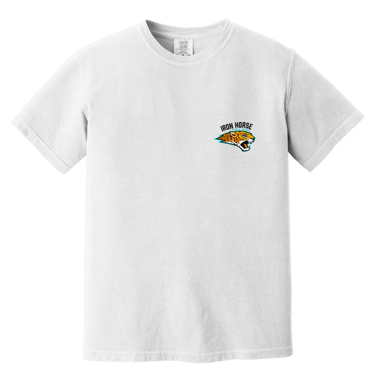 Iron Horse Insignia Comfort Color white tee