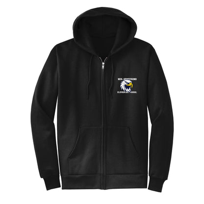 Neil Armstrong Elementary Classic Black Zip-Up Hoodie
