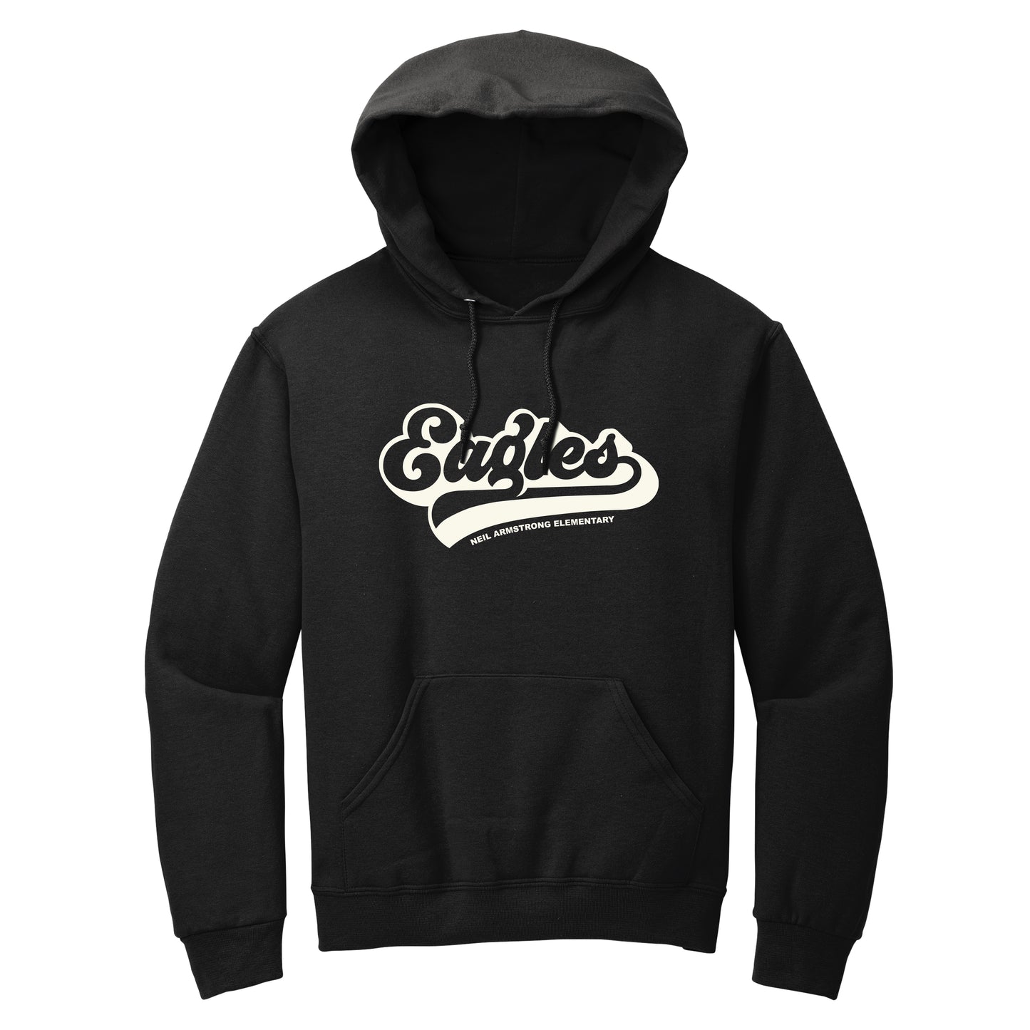 Neil Armstrong Elementary Retro Pullover Hoodie