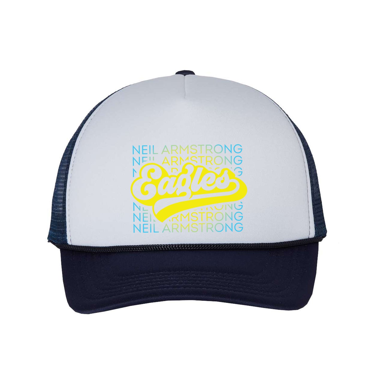 Sunburst Collection mesh trucker baseball cap