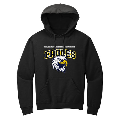 Neil Armstrong Elementary Vintage Pullover Hoodie