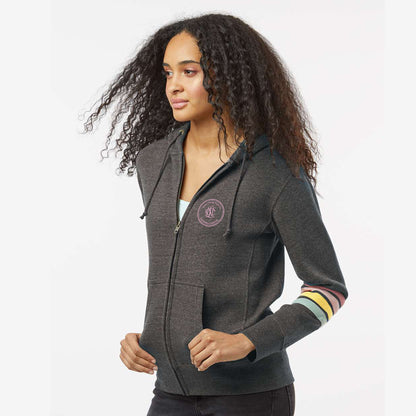 NCL Official Merchandise - Full-Zip Hooded Sweatshirt (Women's Fit)