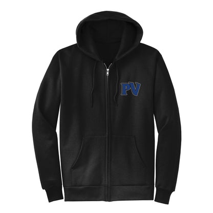 Vintage Collection Black Zip-Up Hoodie