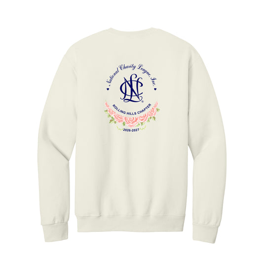 Rolling Hills NCL Chapter - 2026/27 Collection - Ivory Crewneck
