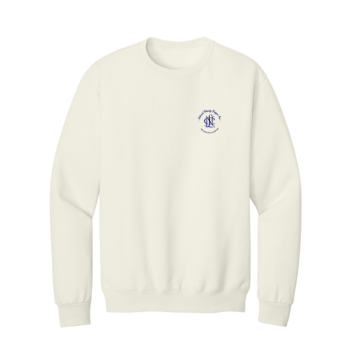 Rolling Hills NCL Chapter - 2026/27 Collection - Ivory Crewneck