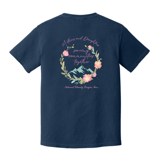 NCL - Rolling Hills Chapter - Comfort Colors Navy tee