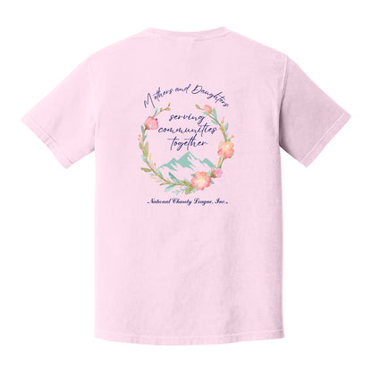 NCL - Rolling Hills Chapter - Comfort Colors Pink tee