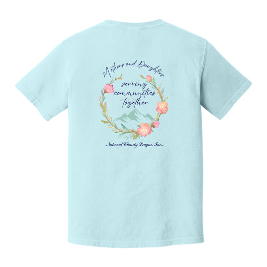 NCL - Rolling Hills Chapter - Comfort Colors Lagoon tee