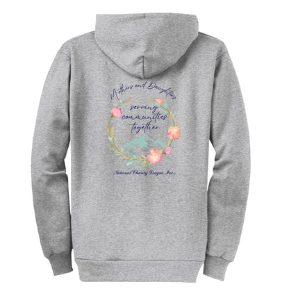 NCL - Rolling Hills Grey Zip-Up Neck