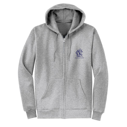 NCL - Rolling Hills Grey Zip-Up Neck