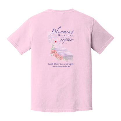 South Placer County NCL Chapter - Pink Comfort Colors Premium Tee