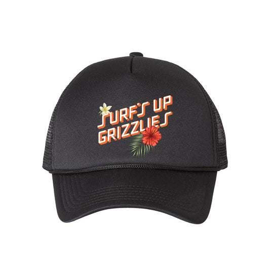Surfs Up Grizzlies Trucker cap