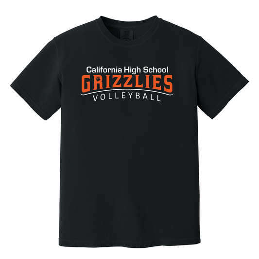 Grizzlies Volleyball Comfort Colors Tee