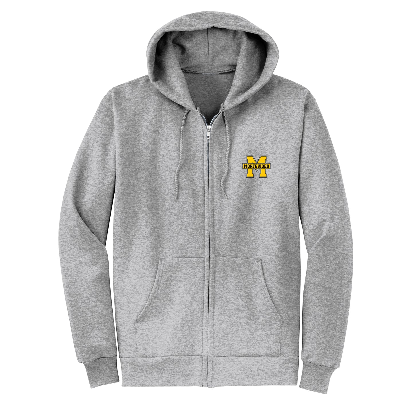 Signature Collection Grey Zip-Up Hoodie