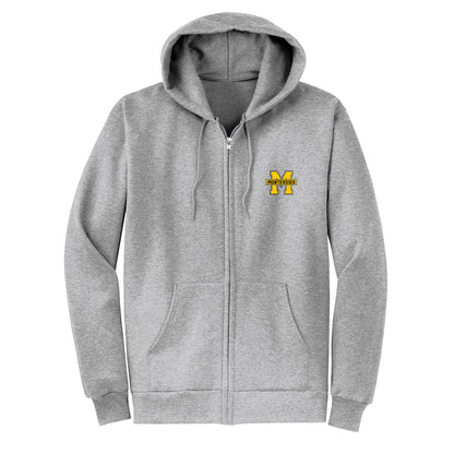 Signature Collection Grey Zip-Up Hoodie