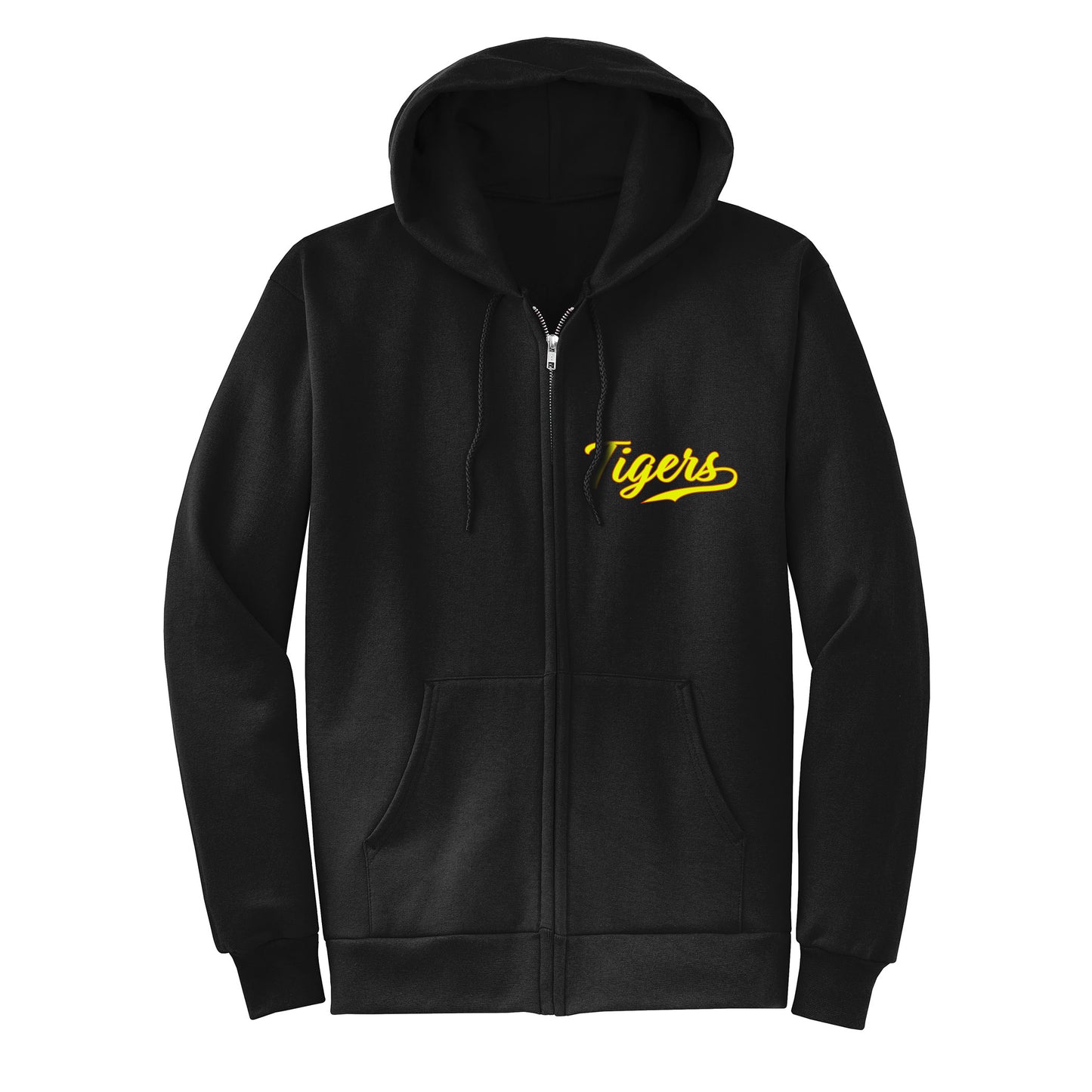 Twin Creeks Sunburst Collection - Black Zip-up hoodie