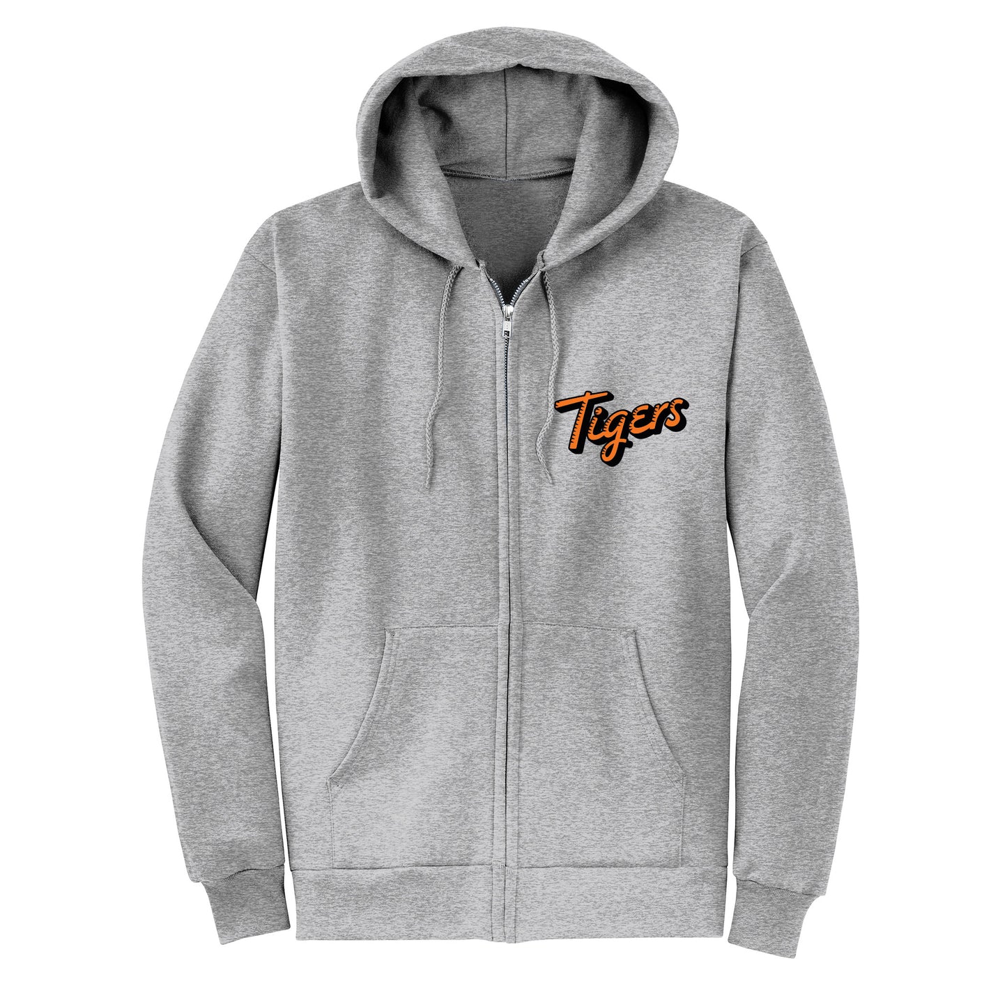 Twin Creeks Sunburst Collection - Grey Zip-up hoodie