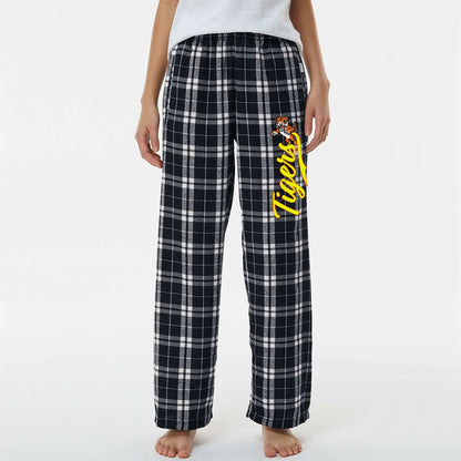 Twin Creeks Tigers Collection - Unisex Flannel Pajama Pants