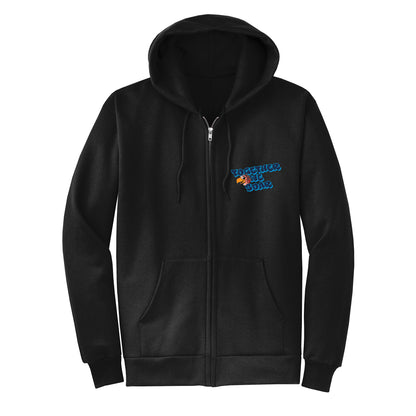 Tassajara Hills Together We Soar Collection - Black Zip-up hoodie