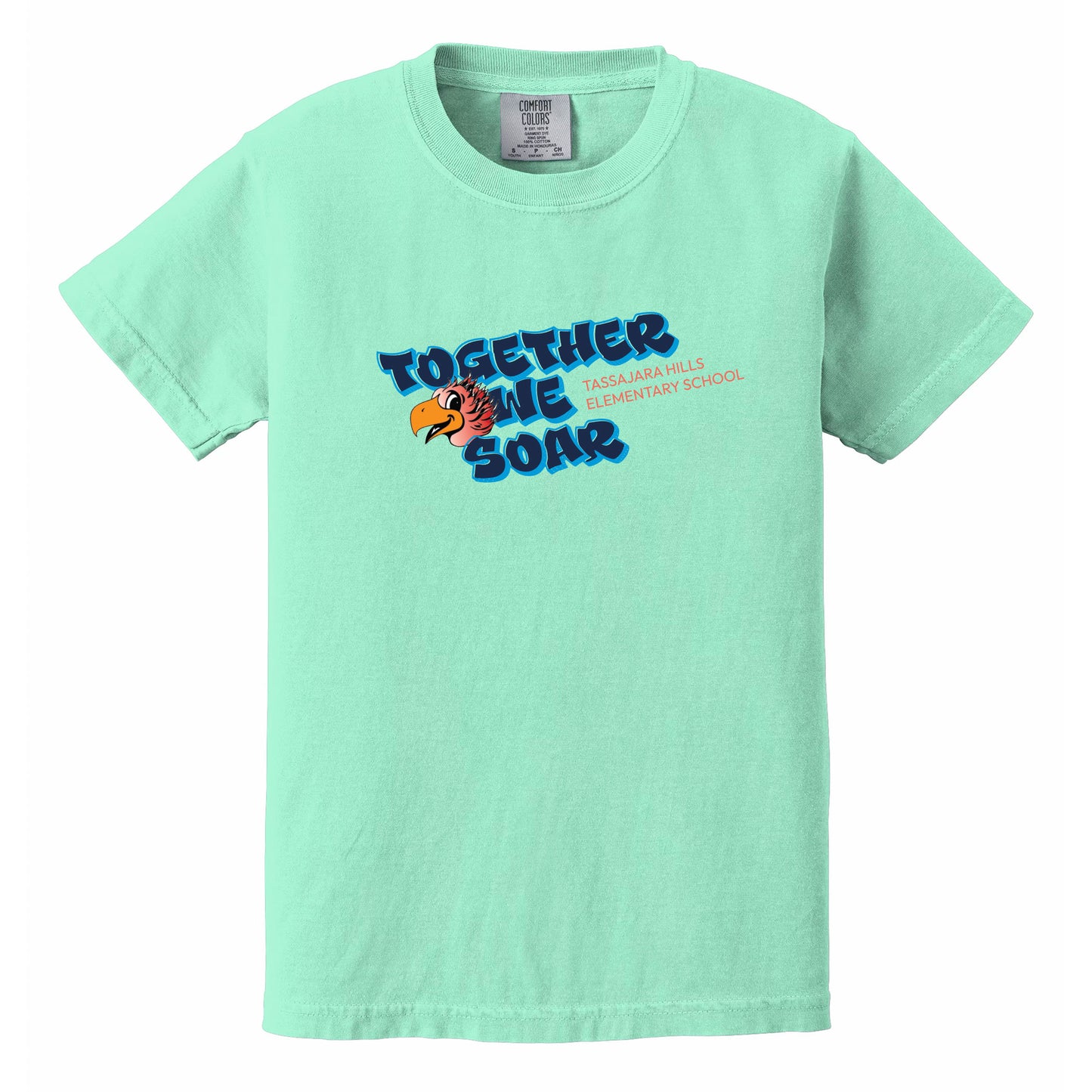 Tassajara Hills Elementary Together We Soar - Comfort Colors Premium Unisex Tee