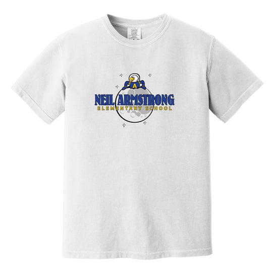 Neil Armstrong Moon Logo Tee