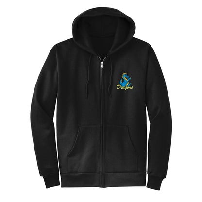 Walt Disney Classic Black Zip Up Sweatshirt