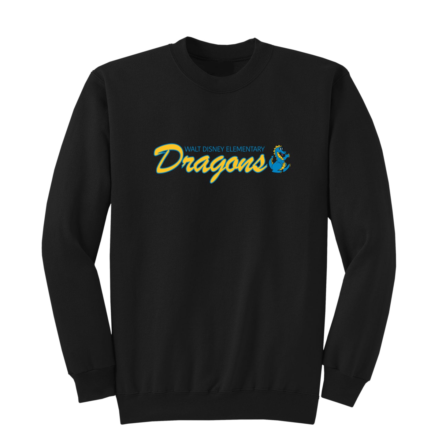 Walt Disney Elementary Dragons Crewneck