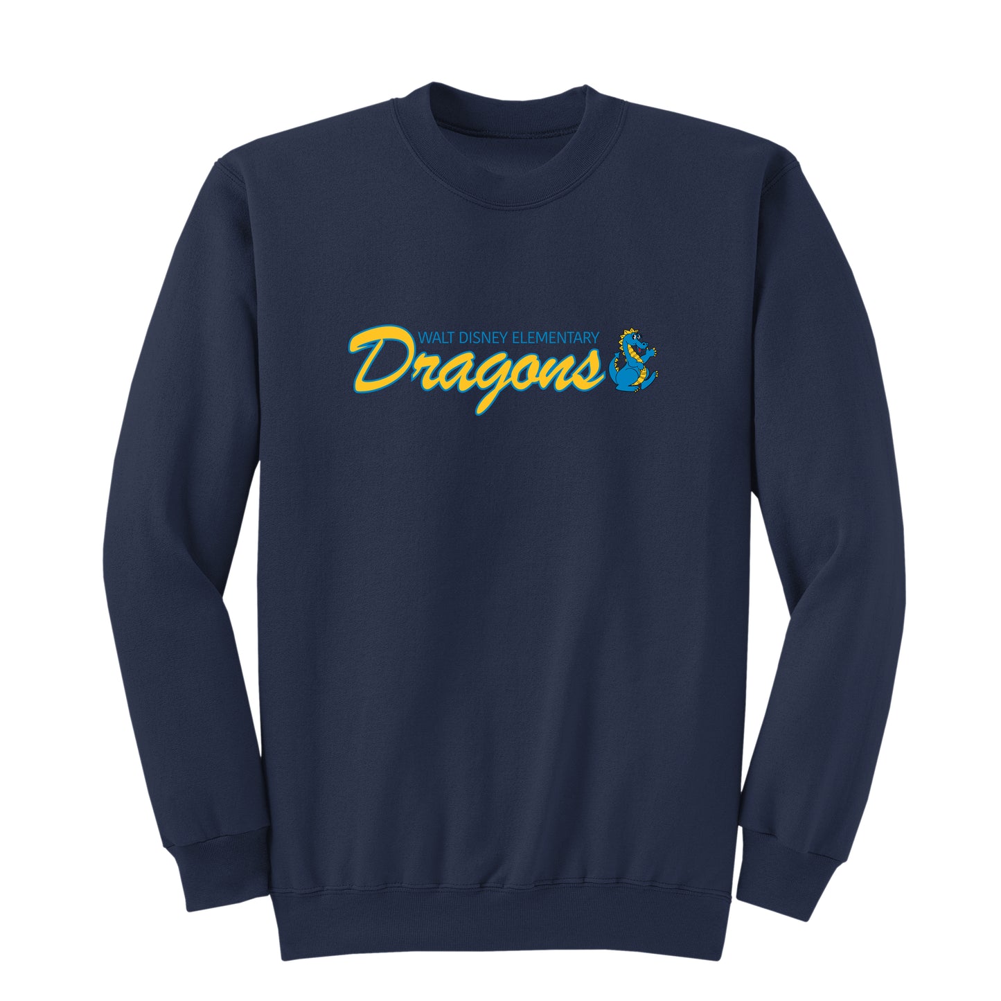 Walt Disney Elementary Dragons Crewneck