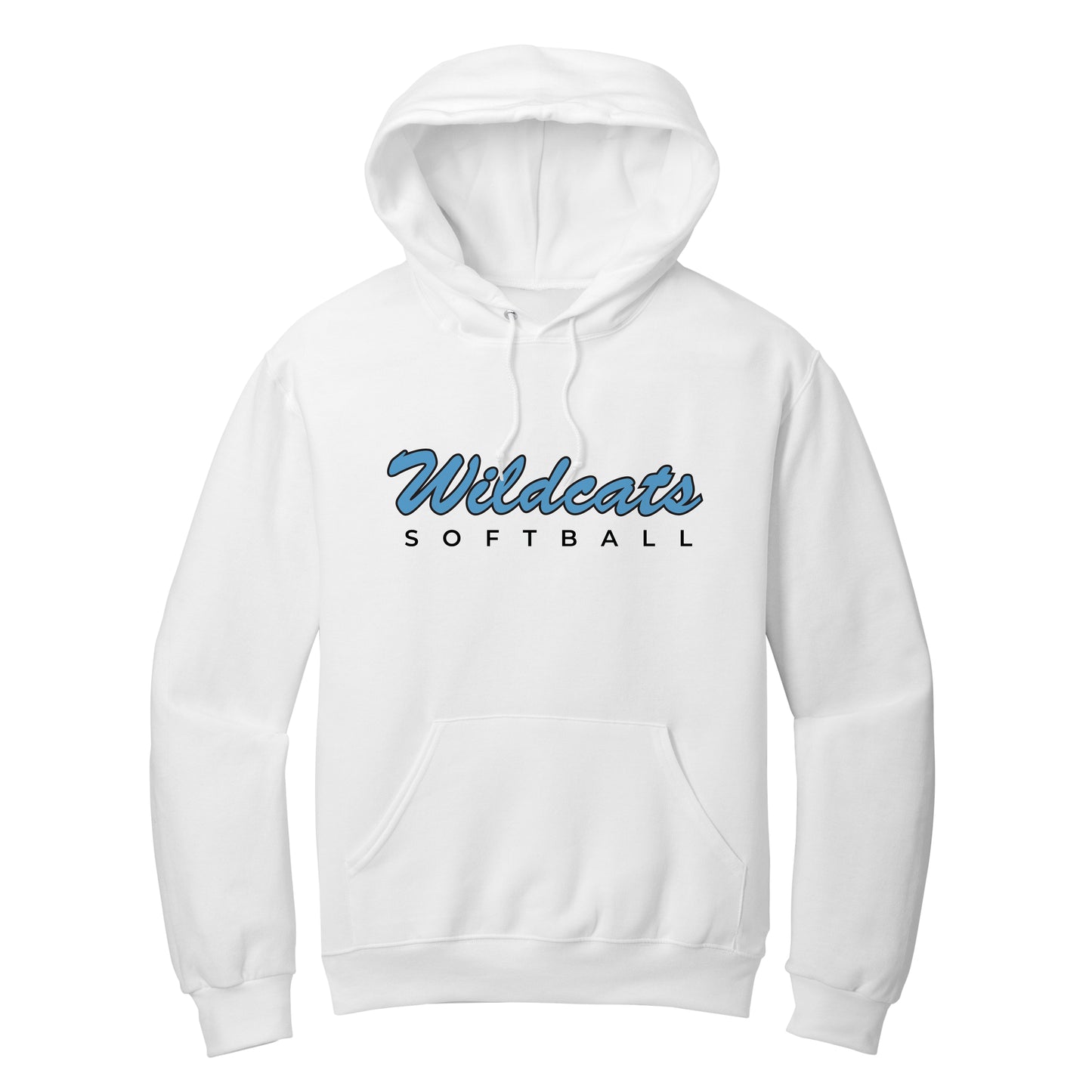 Wildcats Softball - Unisex Pill-Resistant Fleece Hoodie