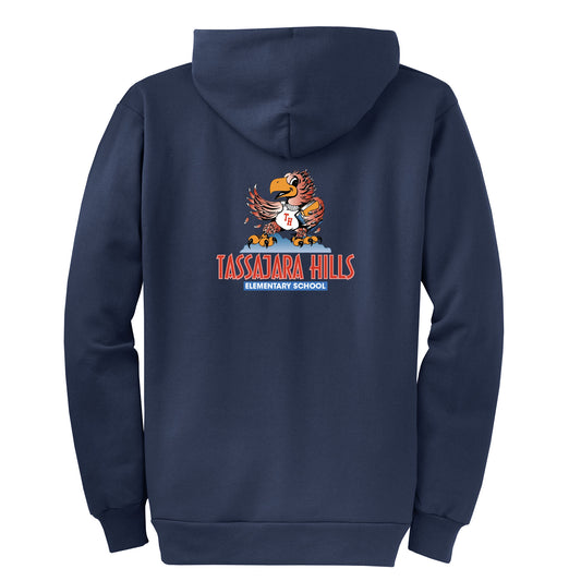 Tassajara Hills Classic Collection - Navy Zip-up hoodie