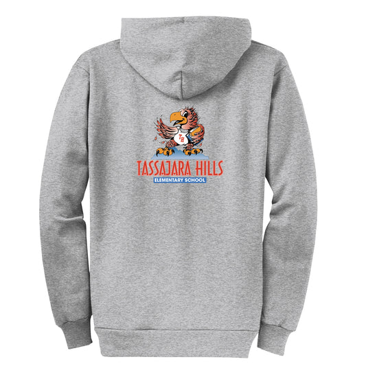 Tassajara Hills Classic Collection - Grey Zip-up hoodie
